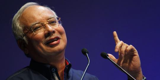 Najib sebut pemilu Malaysia tsunami etnis China