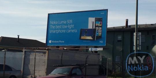 Benarkan billboard Nokia Lumia 928 itu asli?