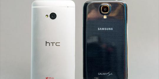 HTC One laris, tetapi Galaxy S4 lebih laris
