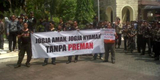 Preman di Yogyakarta tak takut sama tentara