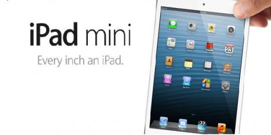 iPad Mini 2 dengan retina display hadir di kuartal 3 2013