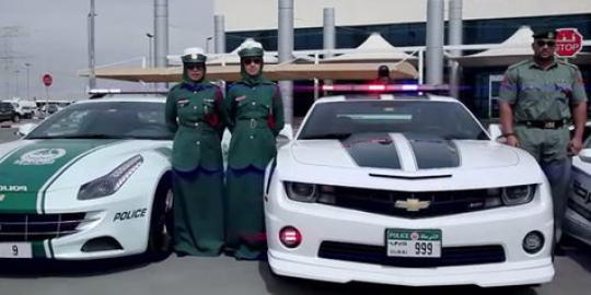 Bumblebee ala kepolisian Dubai mulai patroli