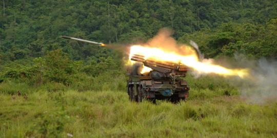 Gelar latihan gabungan, TNI kerahkan senjata habis-habisan