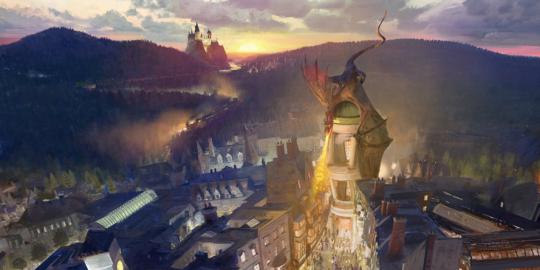 Diagon Alley, 'pasar sihir' Harry Potter akan jadi kenyataan