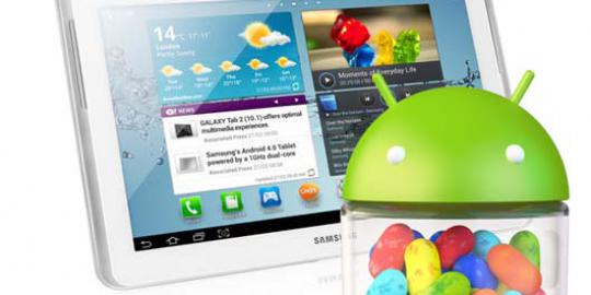 Akhirnya Galaxy Tab 7.7 dapatkan update Jelly Bean