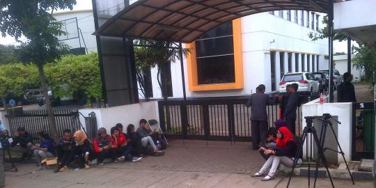 Majelis Syuro PKS rapat, pagar dikunci, wartawan dilarang masuk