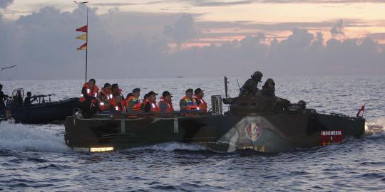 Latgab 2013: TNI kerahkan puluhan kapal perang ke Sangatta