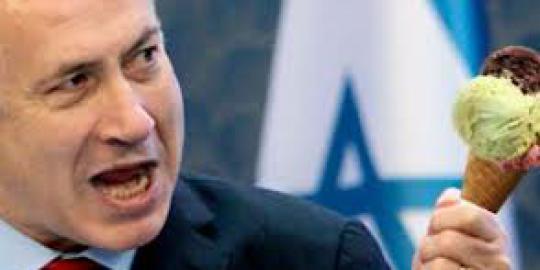 Lelehan es krim Netanyahu