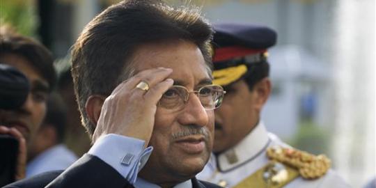 Partai Musharraf raih dua kursi di pemilu Pakistan