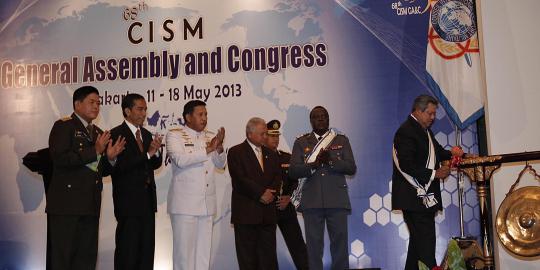 Presiden SBY resmikan 'CISM General Assembly and Congress 2013'