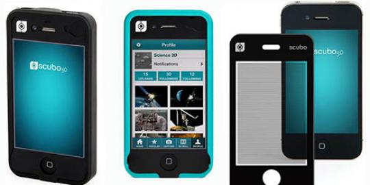 Casing iPhone ini bantu tampilkan efek 3D tanpa kacamata khusus