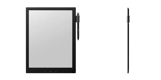 Sony kembangkan tablet dengan ukuran setara kertas A4