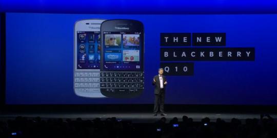 BlackBerry Q10 akan tersedia untuk Verizon, Sprint, dan T-Mobile