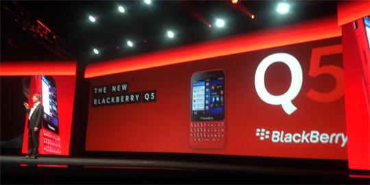 BlackBerry perkenalkan Q5 sebagai ponsel murah