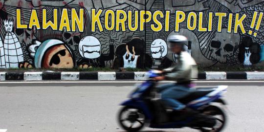 Corat-coret fasilitas umum didenda Rp 20 juta