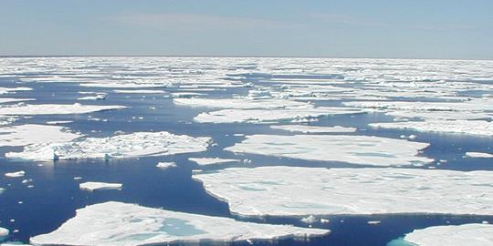Kutub Utara bergeser akibat pemanasan global