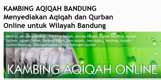 Layanan aqiqah online dari KambingAqiqahOnline