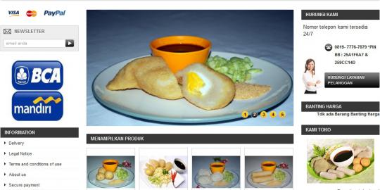 Pempek asli Palembang dari KingPempek