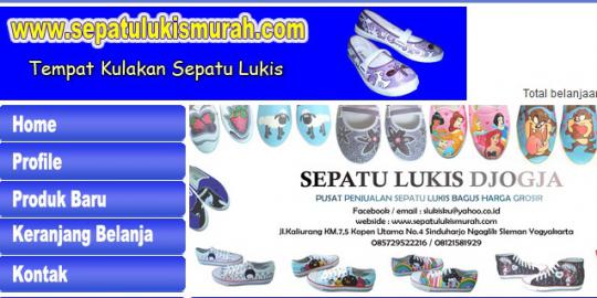 SepatuLukisMurah, tempatnya sepatu lukis unik