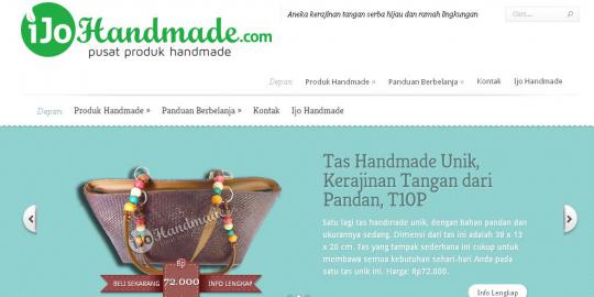 Ijo Handmade, pengrajin handmade yang peduli lingkungan