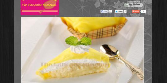 Aneka pancake di The Pancake Museum siap menggoda Anda
