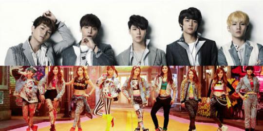 Siapa seleb K-Pop yang jual album terbanyak di awal 2013?