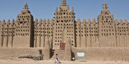 Masjid Agung Djenne, situs bersejarah bangsa Mali