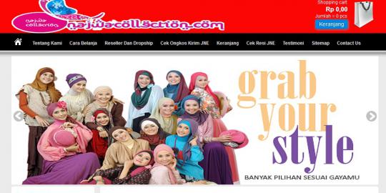 NajwaCollection, pusat grosir busana muslim cantik