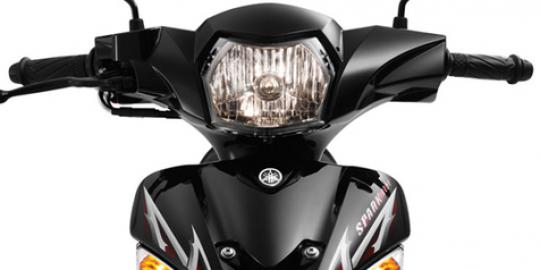 Bebek injeksi Yamaha mengaspal 20 Mei
