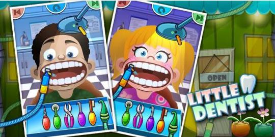 Little Dentist, game lucu dan mendidik untuk anak-anak
