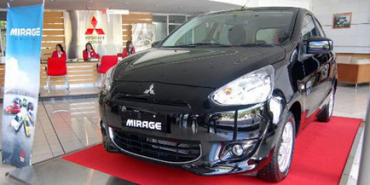 Mitsubishi Mirage disukai anak muda Riau