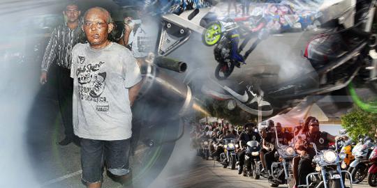Cari anak didik Klewang, polisi razia geng motor