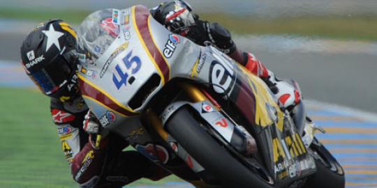 Bendera merah berkibar, Redding menangi Moto2 Perancis