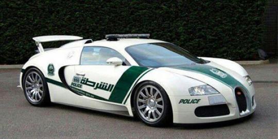Bugatti Veyron gabung armada patroli Polisi Dubai