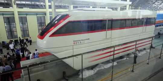 Kereta contoh monorail dipamerkan pada HUT DKI Juni mendatang