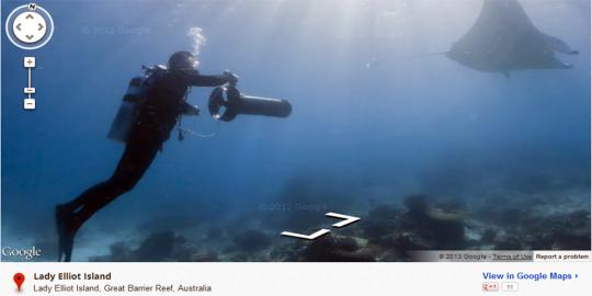 Di balik proses pembuatan Google Ocean Street View