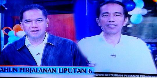 Jokowi dan Gita Wirjawan mendadak jadi presenter televisi