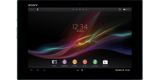 Sony Xperia Tablet Z meluncur secara global