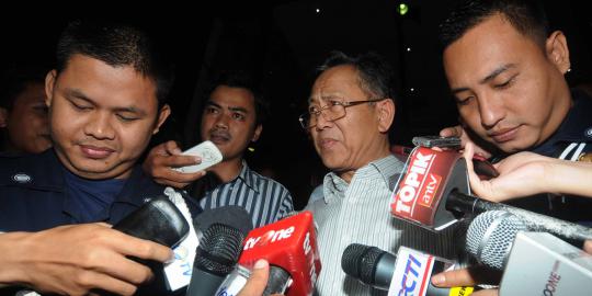 Wali Kota Bandung Dada Rosada usai diperiksa KPK