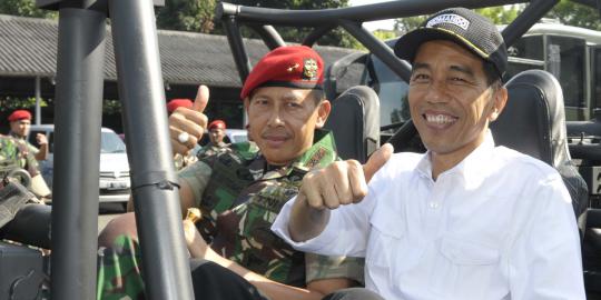 Jokowi hadiri pelantikan Kasad dan terima Dubes Iran