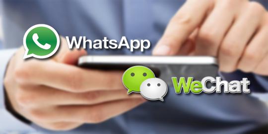 Mampukah WeChat ungguli WhatsApp?