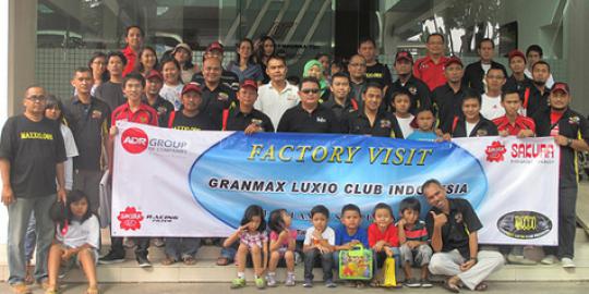 Factory Tour Gran Max Luxio Club Indonesia di Sakura Filter