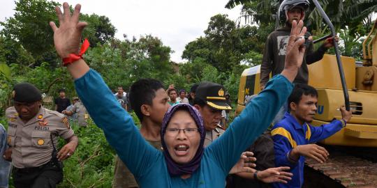 Pengakuan anggota Brimob yang keracunan usai penggusuran