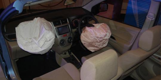 Airbag belakang bukan sesuatu yang umum