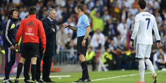 Sanksi dua laga Copa untuk Mou & Ronaldo