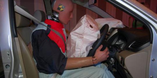Standar Uji Xenia airbag pakai Euro NCAP