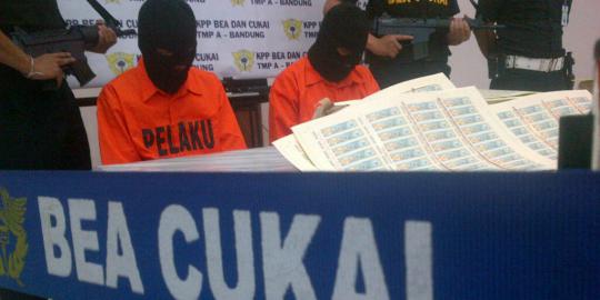 Bea Cukai Bandung amankan pita cukai palsu Rp 3,9 miliar 