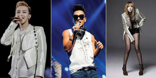 G-Dragon - Taeyang Big Bang tampil di MV debut CL 2NE1