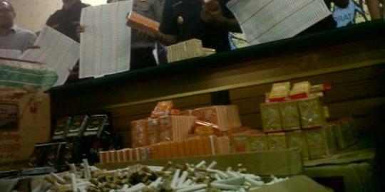 Bea Cukai Jatim sita ratusan ribu rokok 'bodong'