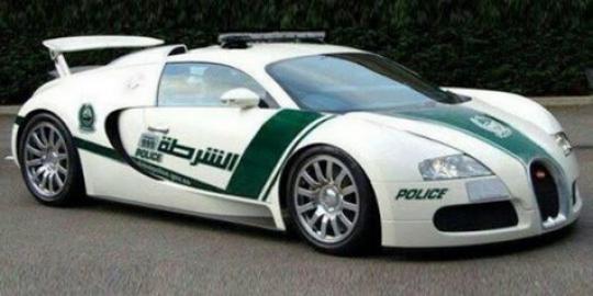 Mobil polisi Dubai Bugatti adalah palsu!